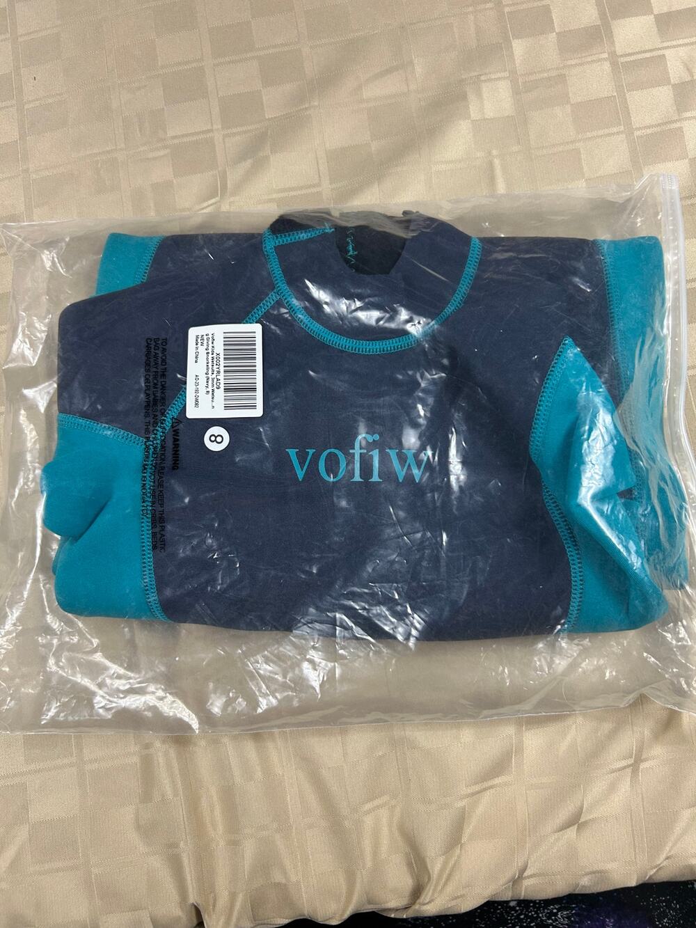 Kid's Wetsuit | Blue/Black | Wetsuit Sz 8 | 3MM Full Coverage